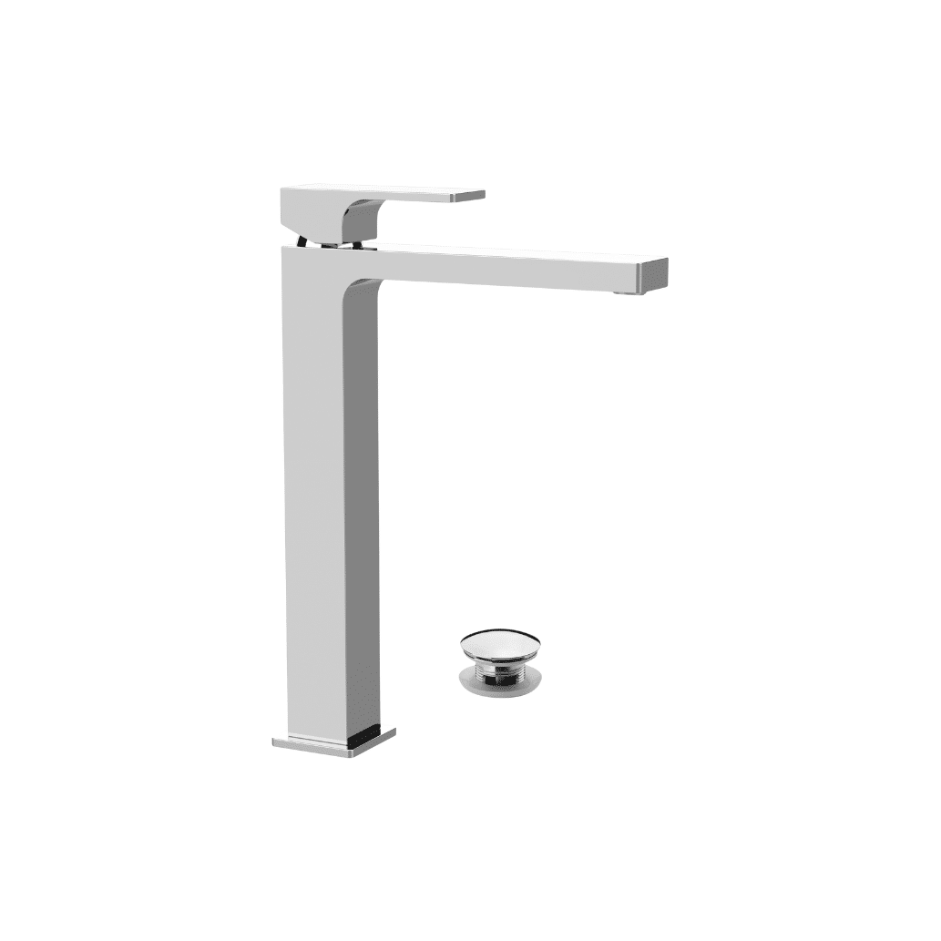 Forte 10L - Monocomando lavabo alto con scarico
