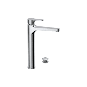 Corridoni 10L - Miscelatore monocomando alto per lavabo con scarico