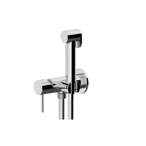 Set Doccia Collection X65C25W – Set per doccetta igienica shut-off comprensivo di miscelatore a incasso con supporto doccia e presa acqua