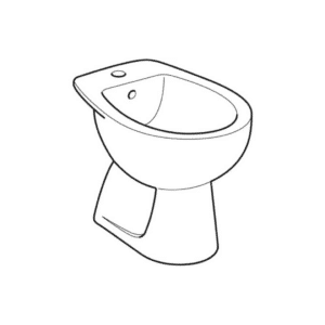 Bidet a pavimento Geberit Colibrì