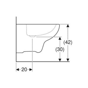 Bidet sospeso Colibrì