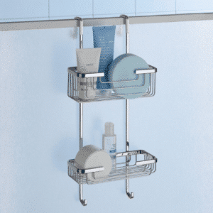 Apollo portaoggetti doccia appendibile cromato